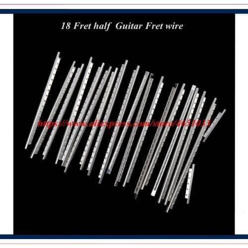 Guitar accessories - 18 Fret half classical guitar Fret wire - chrome 2mm width - Guitar parts