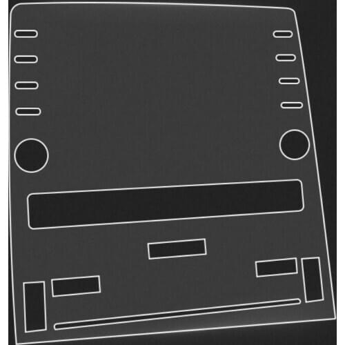 Car LCD DVD HD Navigation Film Cover Dash Board Screen Guard Protective Sticker For Toyota Avalon 2019