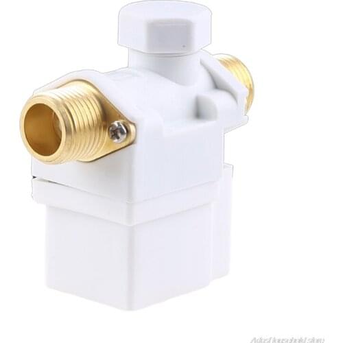 Free Shipping AC 220V Brass 1/2" Electric Solenoid Valve Water Air N/C Normally Closed Water Durable ly10 21 wholesales