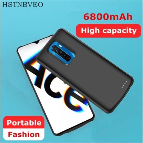 6800mAh Power Bank Charging Cover For OPPO Reno 2Z Power Case External Battery Charger Cases For OPPO Realme X2 Pro Battery Case
