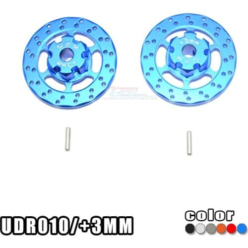 RC Car Parts 1/7 Unlimited Desert Racer UDR Model Cars Metal Aluminum Alloy Front Rear Hex Brake Discs Anti Rust