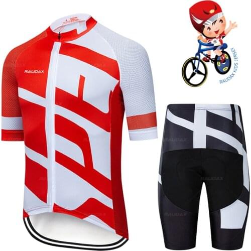 Kids Cycling Jersey Wear Short Sleeves Cycling Set Children Bikes Ropa Ciclismo Boy Cycling Clothing Sports Suit Kids Jersey New