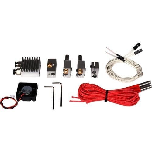 Multi-Extrusion extruder Kit Cyclops 2 In 1 Out Switching HotEnd+ volcano block nozzle hot end Kit 3D printer parts