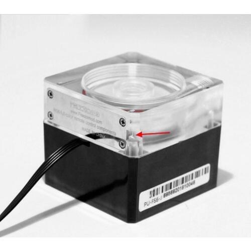 Computer Water Cooling Mute Pump with 4 meter flow 800L/H Flow support RGB AURA