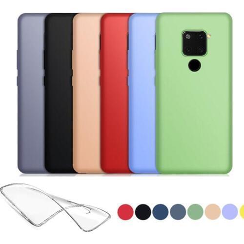 SUREHIN soft case for xiaomi redmi 10X Pro cover Pink red blue Purple Green clear transparent silicone cover for redmi 10X case
