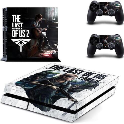 The Last of Us Part 2 PS4 Stickers Play station 4 Skin Sticker Decals Cover For PlayStation 4 PS4 Console and Controller Skins