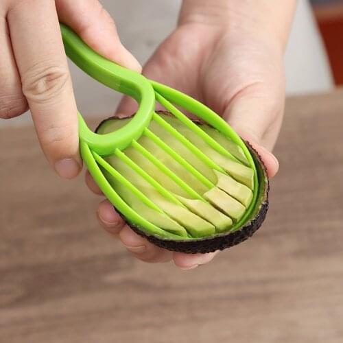 Gadget Kitchen Item Peeler Shredder Fruit Knife Tools Gadgets 3 In 1 Cutter Vegetable Slicer Plastic Avocado Tool Shea Corer For