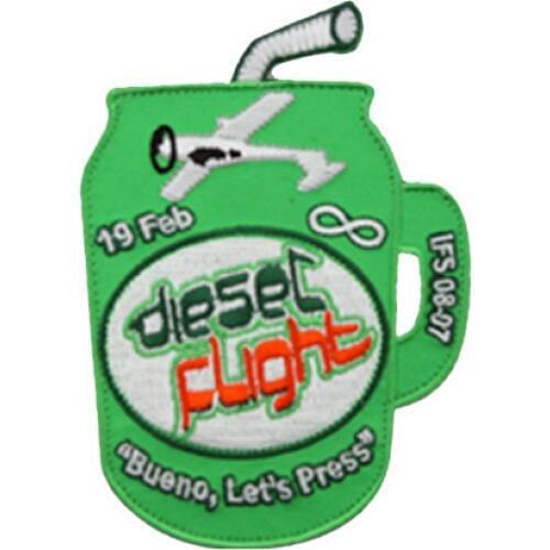 Embroidery Beverages Patch Made by Twill with Flat Broder and Iron On Backing Welcome Customized MOQ50pcs Free Shipping