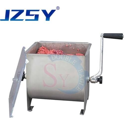 High quality manual stainless steel meat mixer/commercial food mixing machine/small hand sausage used meat blender