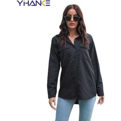 YIHANKE Womens White Shirts