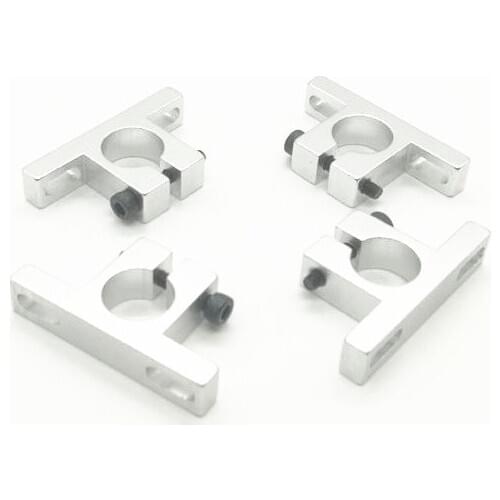 4pcs T Aluminium Alloy Pipe Clamp Motor Mount for Quad&HexaCopter 12mm / 14mm Carbon fiber tube