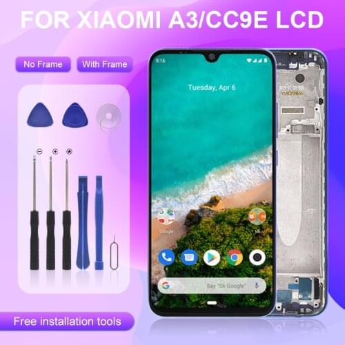 Catteny Promotion For Xiaomi MI A3 LCD With Touch Screen Digitizer For MI CC9E Display Assembly Free Shipping With Tools