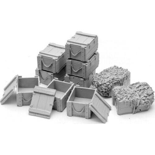 1/16 modern box Set Resin figure Model kits Miniature gk Unassembly Unpainted