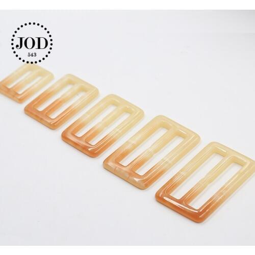 25/35/40/45/50mm Buckle for Clothes Scarf Adjust Buckle T-shirt Garment Accessories Knot Tri-glides Wire-formed Strap Pin JOD