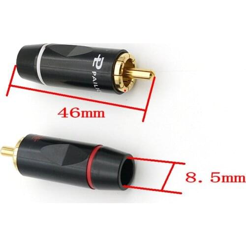 40pcs brass RCA plug Audio Video adapter soldering Selling