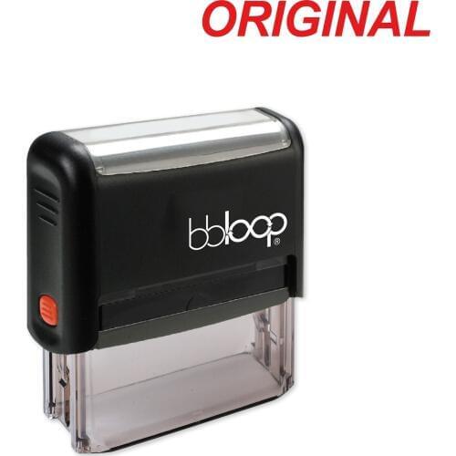 Bbloop Original w/Italic block Style Font and Design Self-Ink