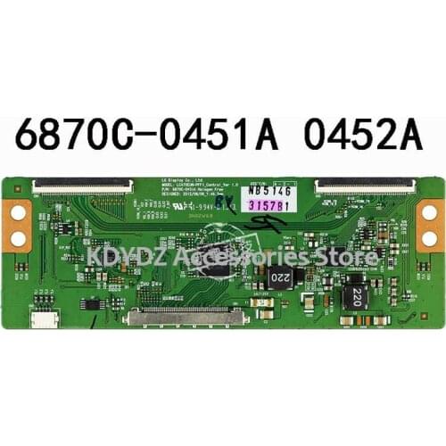 Free shipping Good test T-CON board for 42LN5100-CP 6870C-0452A 6870C-0451A screen LC500DUE-SFR1