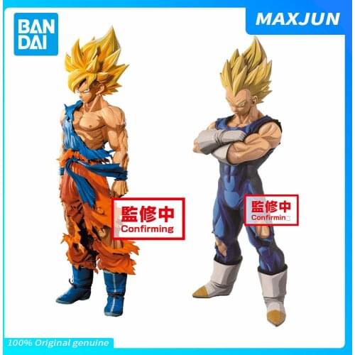 MAXJUN Genuine Anime dragon ball z Figure Son Goku Kakarotto 34cm PVC Model Toys Comic color Action Figure Collection ornaments