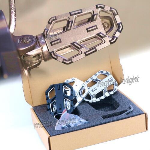 Motorcycle Accessories CNC Dirt Bike Foot Pegs FootRest Footpegs Rests Pedals For Kawasaki Versys 650 Versys 1000 Versys x300