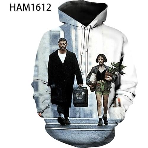 Hoodie 2021 summer new boys and girls Hollywood movie characters 3D printing Harajuku cool childrens street loose mens Sweatsh