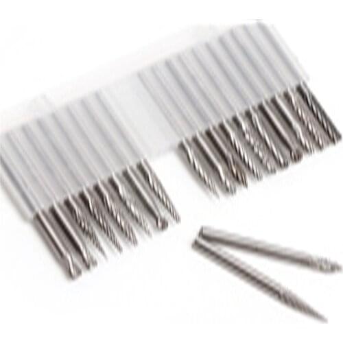 20Pcs/Set 1/8" 3mm Tungsten Carbide Cutter Rotary Burr Set CNC Engraving Bit