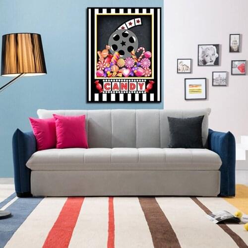 Still Life Painting Movie Cassette Hd Print Painting Poster Home Living Room and Bedroom Wall Art Decoration Can Be Customized