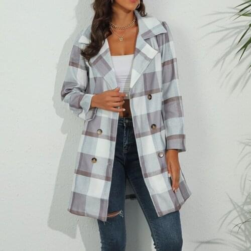 Poberlagals Women's Wool Coats