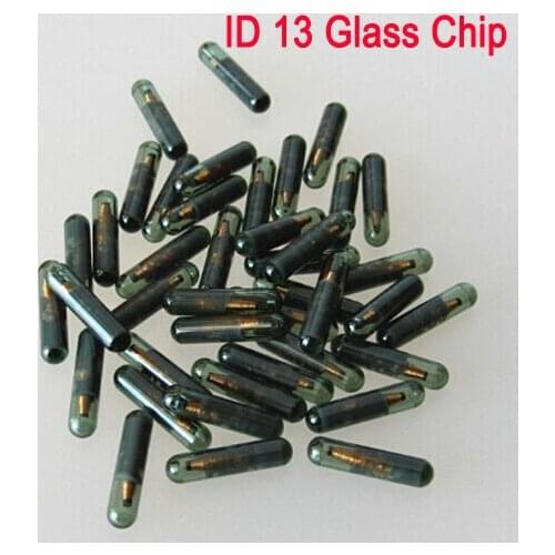 Blank ID13 Glass Transponder Chip For HONDA & GM Car keys 30pcs/Lot