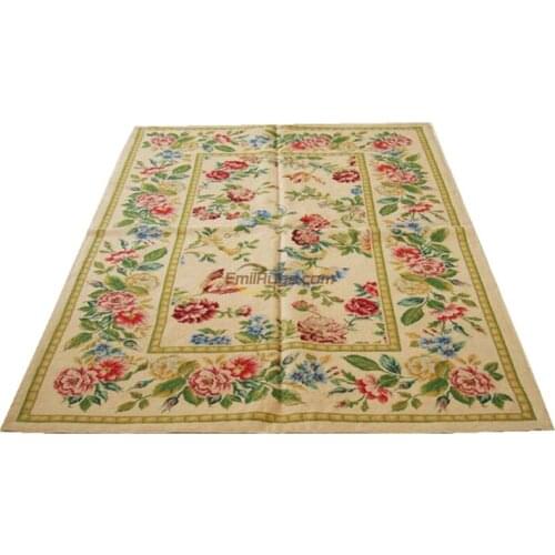 Carpet for bedroom aubusson needlepoint rug hand knitted carpets wool large carpet large thick rugs
