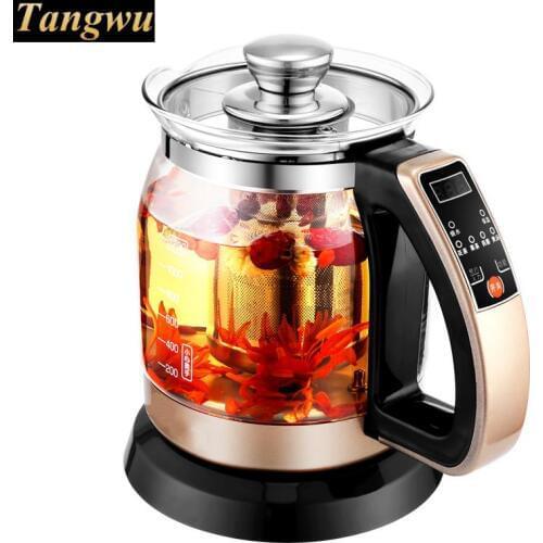 Glass electric heating kettle automatic power failure home insulation transparent small capacity
