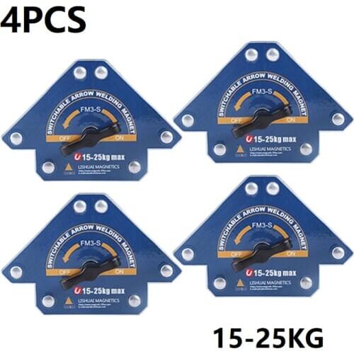 Welding Holder Magnetic Multi Angle Solder Arrow Strong Magnet Weld Fixer Positioner Auxiliary Locator Tool Ferrite Holding