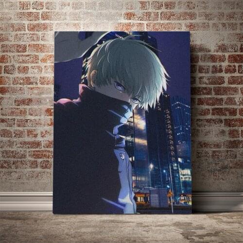 Toge Inumaki Jujutsu Kaisen Anime Decoration Prints Canvas Home Decor Dorm Living Room Bedroom Manga Poster Painting Wall Art