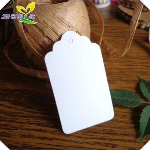 3X5Cm With Rectangular Blank Tag Listing Marks Baking Manual Product Card Bookmark