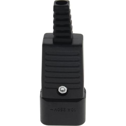 Fielect 1/2/3pcs AC Power Plugs Rated Voltage 110-250V Rated Current 10/16A Connection Type C13/C14 WD-10 JA-2233-A C13 JA-2233