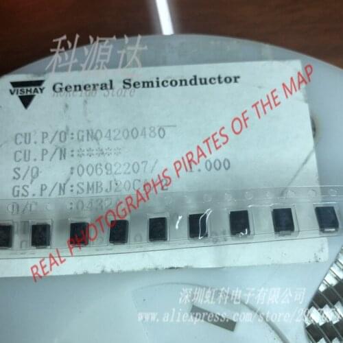 50pcs/lot SMBJ20CA DO-214AA In Stock