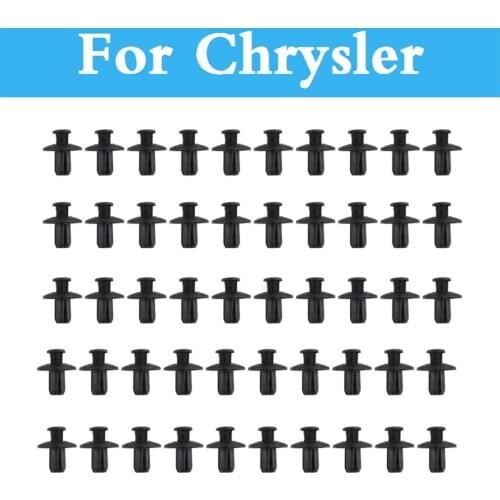 8mm Car Purpose Plastic Expansion Rivets Folder Door Push-Type Trimming Fixed Clips For Chrysler Nassau Neon PT Cruiser Sebring