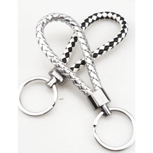Car Hand-woven leather rope keychain gift for Mazda 2 5 8 Mazda 3 Axela Mazda 6 Atenza CX-3 CX-4 CX-5 CX5 CX-7