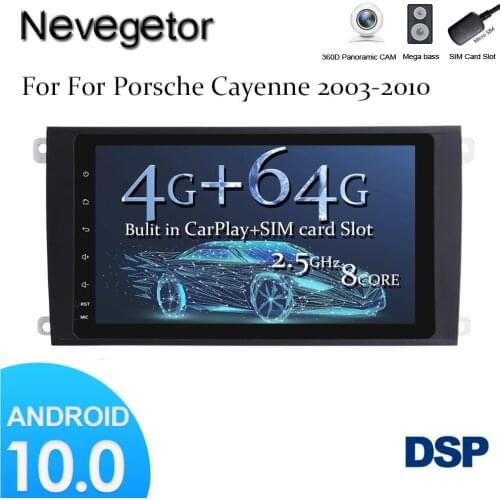 Car Multimedia Player For Porsche Cayenne IPS DSP Touch Screen GPS Navigation Media Player Wifi 3G/4G IPS DSP Screen