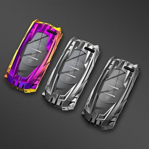 Mecha Car Key Cover Case For Chery Tiggo 8 Arrizo 5 pro gx 5x eQ7 Chery tiggo 7Pro 2020 Key Case key chain keyrings key cover