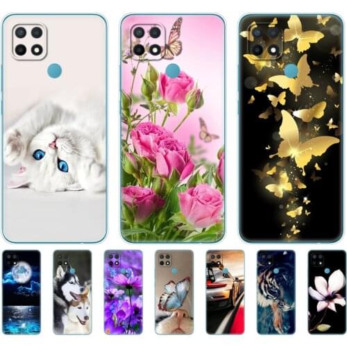 For OPPO A15 Case For OPPO A15S Silicon Soft TPU Back Phone Cover For OPPOA15 CPH2185 A 15 S CPH2179 6.52" Full Protection Coque