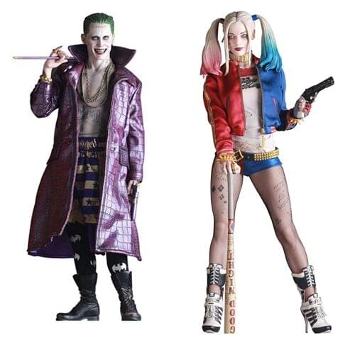 1:4 Quinn & Joker Statue Action Figure PVC Model Toys