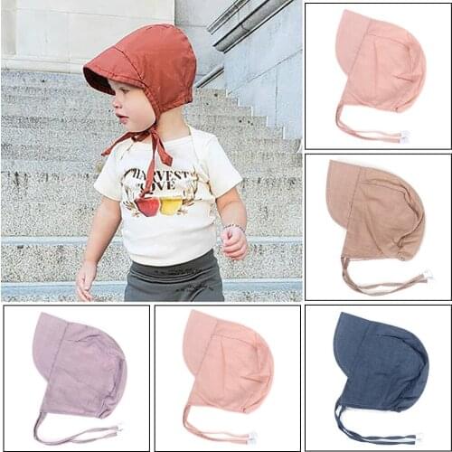 Kid Hats Caps Bebe Accessories Sun Protection Childrens Summer Hat Infant Hat Headdress For Children For Kids From 0 To 6 Years