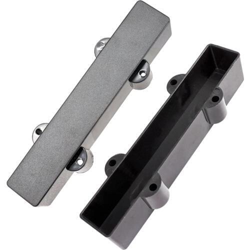 2Pcs Pickup Covers Seal Type /Lid/Shell/Top 5-string Bass Replacement Covers For JB Style 5 String Bass Electric Guitar