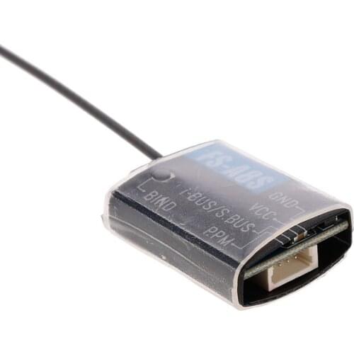 Flysky FS-A8S Mini 8CH Receiver PPM i-BUS SBUS Output for Flysky FS-i6S FS-i6X FS-i10 FS-TM10 RC Transmitter Controller Drone
