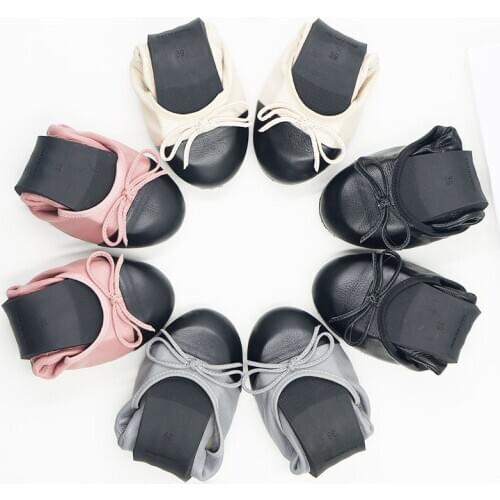 2021 Spring New Genuine Leather Female Flat Casual Shoes Bowtie Color Block Moccasins Loafers Ladies Shoes Ballet Flats Big Size