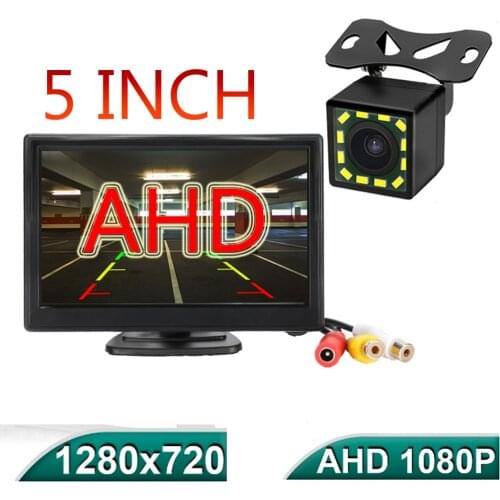 2020 New 4.3 Inch Car monitor TFT LCD Car Rear View Monitor Parking Rearview System for Backup Camera Support VCD DVD Auto TV