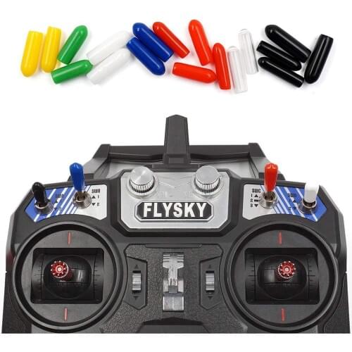 HOBBYMATE 5pcs/lot Switch Rubber Cap Sheath Protect Cover for FrSky X9D QX7 Flysky Spektrum Transmitter Anti-Slipping in stock