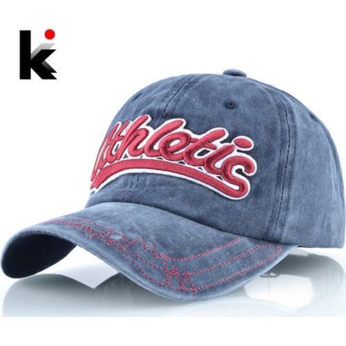 Washed Denim Baseball Caps Women Men Brand Snapback Dad Hats Outdoor Sport Athletic Caps Boys Girls Skateboard Bone Hip Hop Hat
