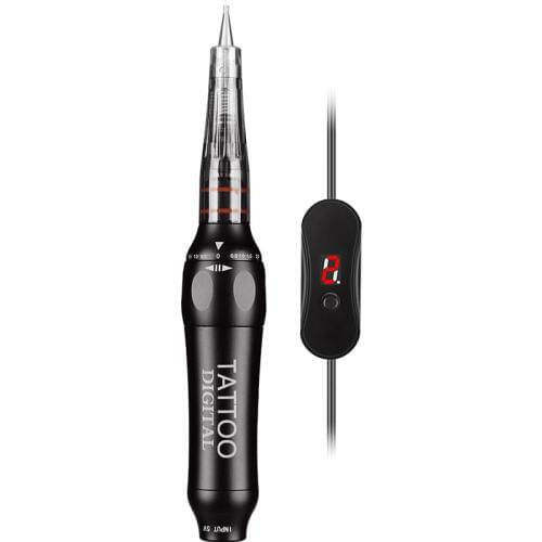 Rotary Tattoo Digital Machine acid-free Pen For Permanent Makeup Eyebrows Lips MTS Microblading DIY Kit With Tattoo Needle