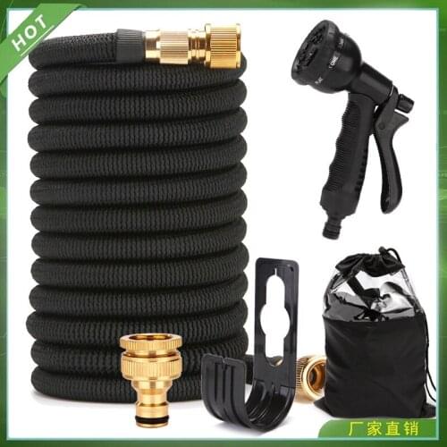 Garden Water Gun Automatic Telescopic Hose Garden Gardening Watering Pipe Garden Water Gun Water Spray Garden Hose Hose Nozzle